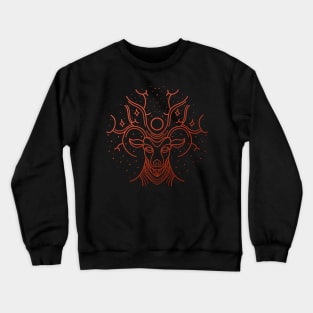 deer gold version Crewneck Sweatshirt